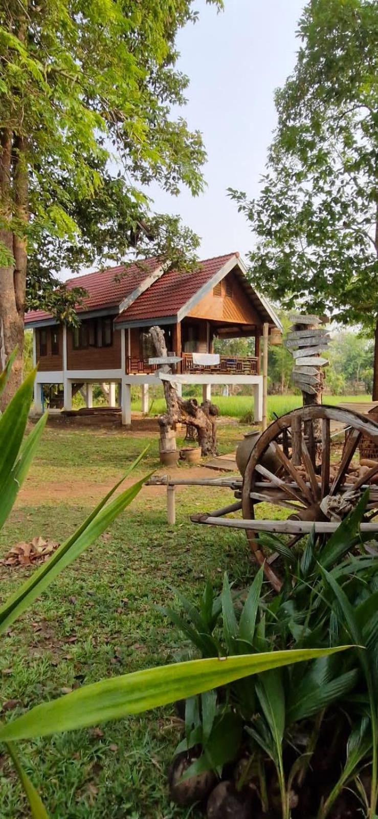 Bolaven Garden Bungalow And Tent - Tad Lo Ban Kiangtat Exterior photo