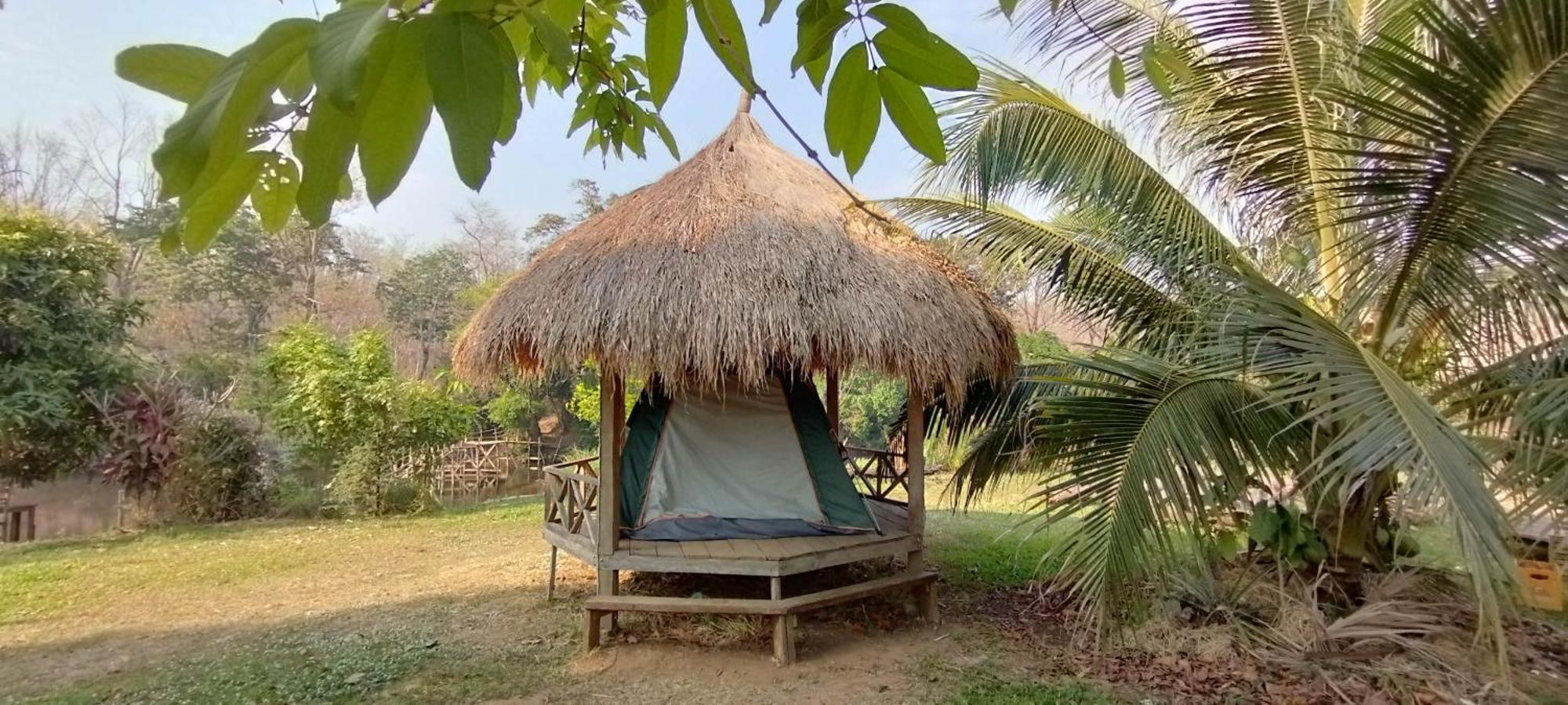 Bolaven Garden Bungalow And Tent - Tad Lo Ban Kiangtat Exterior photo